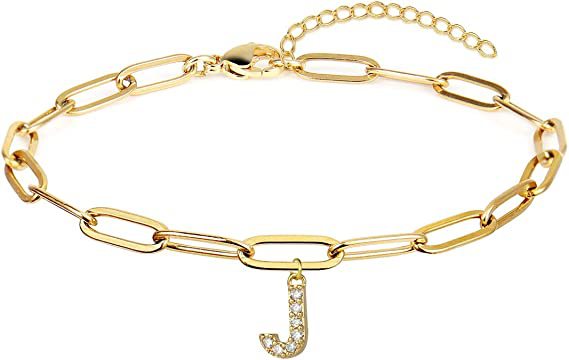 Women's Fashion 'Name Initial Letter' Bracelet