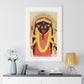 Kali Holding a Demon's Head, Indian Watercolour, from the Original, Framed Art Print