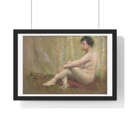 Between Poses (1910) by Alice Pike Barney, from the Original, Framed Art Print