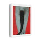 Tongue,  Neo-Surrealism, Art Print on Satin Canvas, Stretched