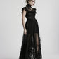 Punk Rave Seraphina Goth Flying-Sleeve Dress
