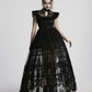 Punk Rave Seraphina Goth Flying-Sleeve Dress