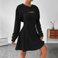 Vireous Two-Piece Dress, New Season Hooded Shawl Dress