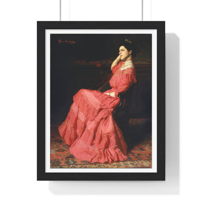 A Rose by Thomas Anshutz (1907) From the Original, Framed Art Print