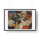 Married Life 'La Vie Conjugale' (1913) by Roger de La Fresnaye, from the Original, Framed Art Print