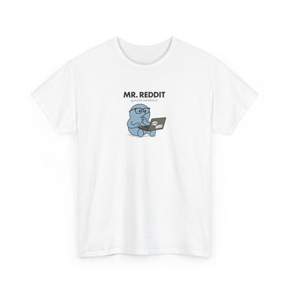 Mr Reddit, Funny Mr Men Cartoon Art T-Shirt