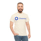 Chainlink #LINK Crypto Unisex Heavy Cotton T-Shirt