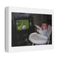 How Can You Tell When Art is AI-Generated? IV 'Designed by AI' Art Print on Canvas