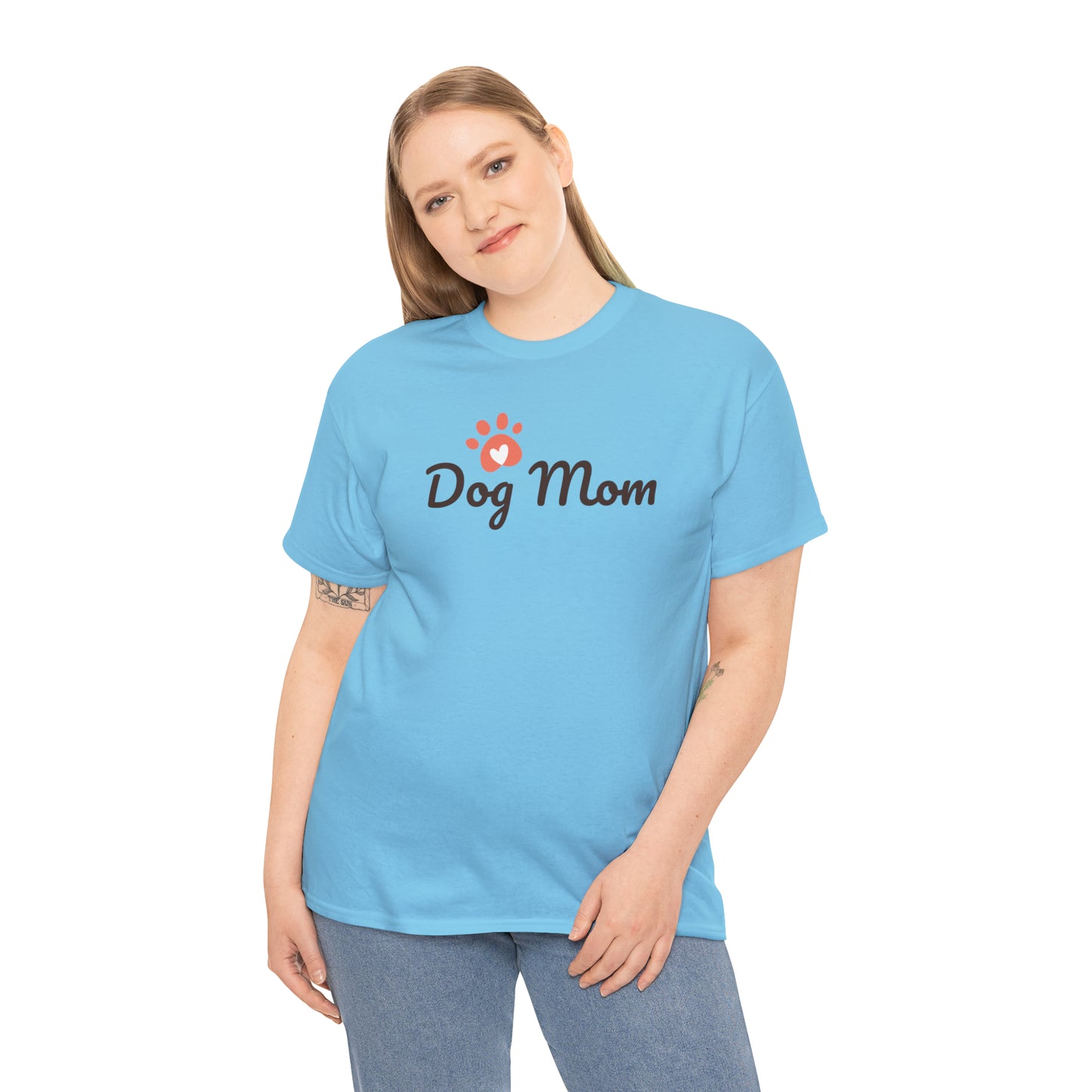 Dog Mom Cotton T-Shirt