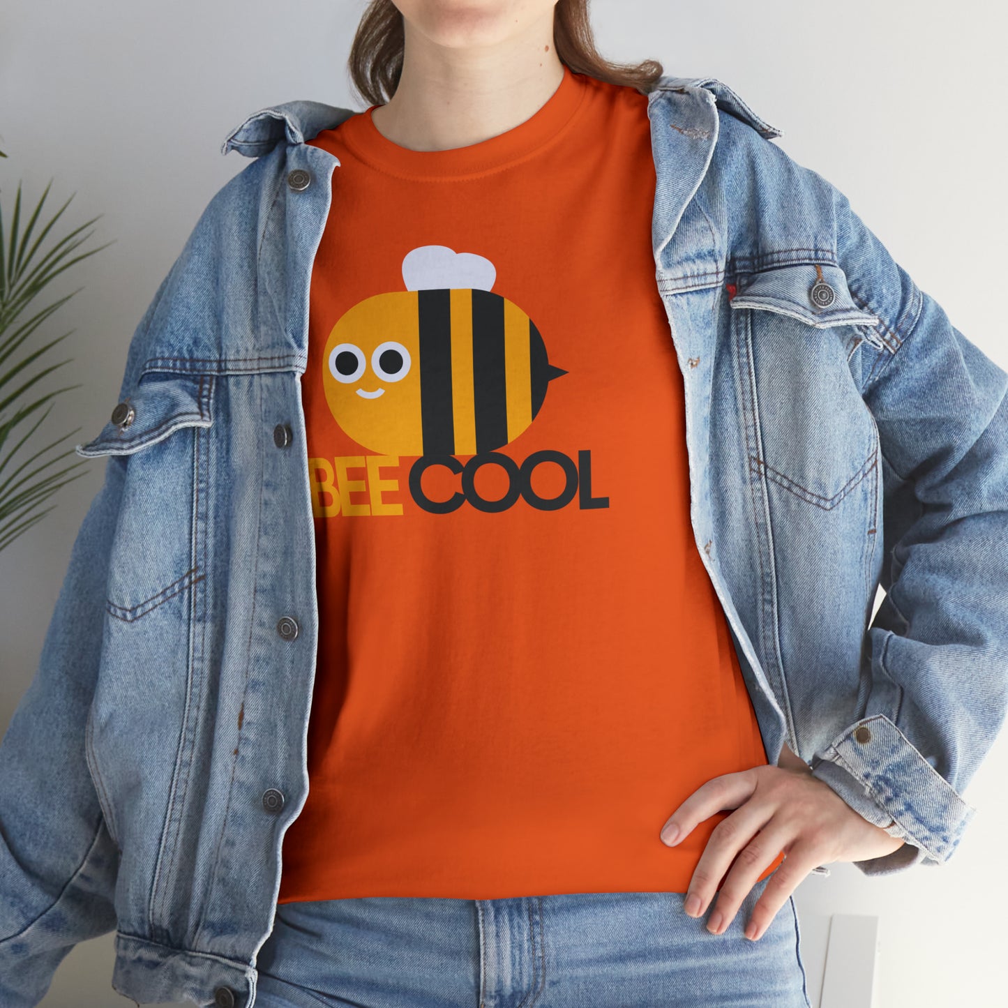 Bee Cool Cotton T-Shirt Inspirational Unisex