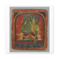 Initiation Card 'Tsakali' Vajrapani (circa 1420), Tibet, Art Print from the Original on Canvas