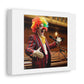 Clown Making a Speech In British Parliament digital art 'Designed by AI' on Canvas