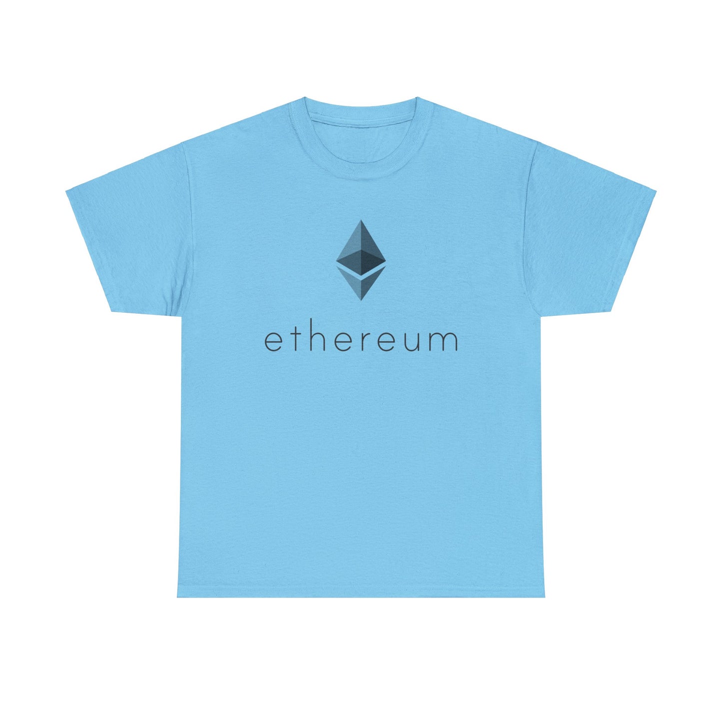 Ethereum #ETH Crypto Unisex Heavy Cotton T-Shirt