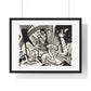 Reconciliation (1912) by Franz Marc, from the Original, Framed Art Print