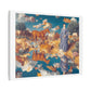 How the West Was Won VII 'Designed by AI' Canvas Art Print