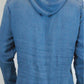 Vireous Men's Linen Hooded Sweatshirt