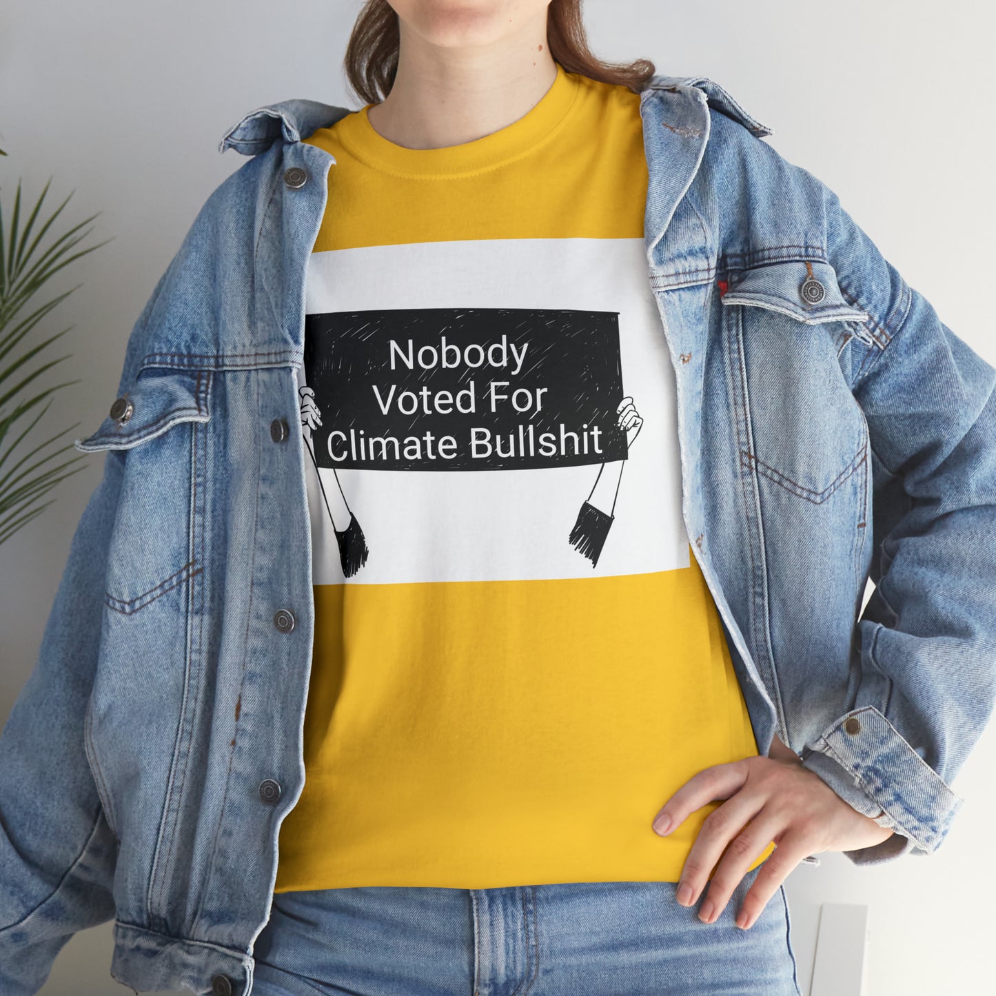 Nobody Voted for Climate Bullshit! T-Shirt