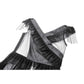 Dark in Love Seraphina Tiered Mesh and Ruffle Goth Gown