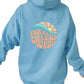 Forever Chasing Sunsets, Fleece-Lined Positive Vibes Hoodie