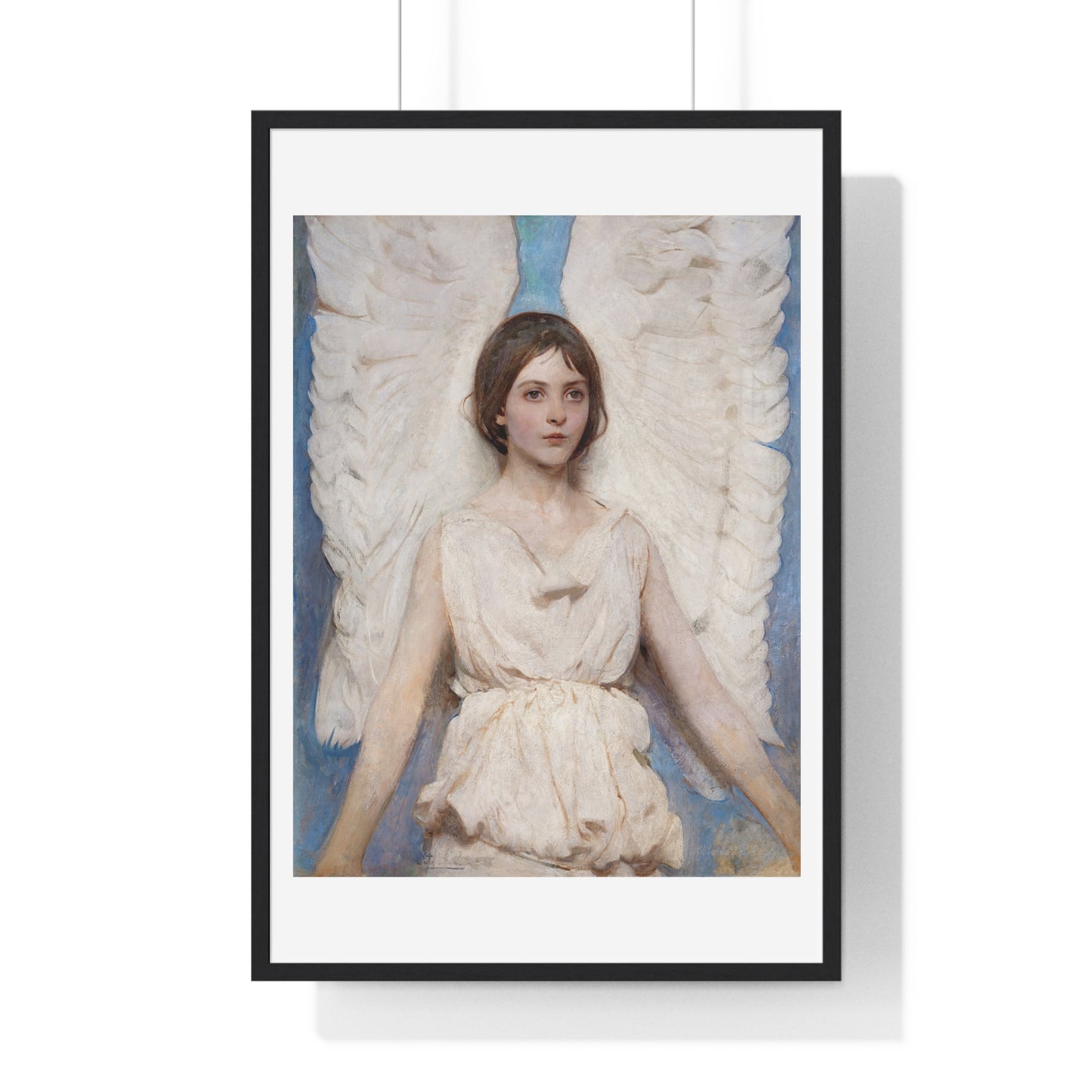 Angel (1887) by Abbott Handerson Thayer, from the Original, Framed Art Print