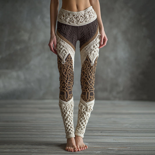 Women's Thick Knitted Base Leggings