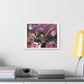 Psychedelic Japan VI Abstract Art 'Designed by 'AI Canvas Art Print