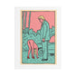 Donald Trump, Cartoon Pop Art Print on Satin Canvas, Stretched