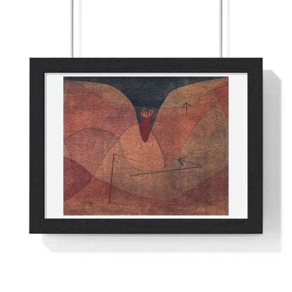 Aviatic Evolution (1934) Painting by Paul Klee from the Original, Framed Art Print