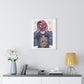 Alt Punk Portrait Art, Large Decor Framed Print