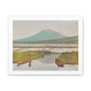 Mount Fuji as Seen from Kashiwabara (1897) by Kazumasa Ogawa, Art Print from the Original on Canvas