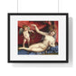 Venus and Cupid (1520s) by Lorenzo Lotto, from the Original, Framed Art Print