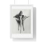 Aquilegia Chrysantha 'Golden Columbine' Enlarged Six times from Urformen der Kunst (1928) by Karl Blossfeldt, rom the Original, Framed Print