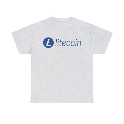 Litecoin Foundation #LTC Crypto Unisex Heavy Cotton T-Shirt