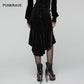 Punk Rave Belladonna Goth Rose Fishtail Skirt