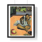 The Brooding Woman 'Te Faaturuma' (1891) by Paul Gaugin., from the Original, Framed Print