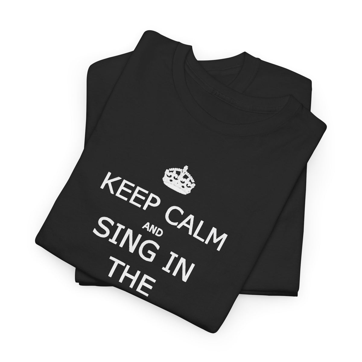 Keep Calm and Sing in the Shower T-Shirt