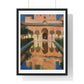 Hall of the Ambassadors, Alhambra, Granada (1909) by Joaquín Sorolla y Bastida, from the Original, Framed Print