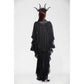 Dark in Love Zuri Vintage Lace Cape with Flowing Sleeves