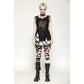 Dark in Love Yvette Black Distressed Graphic Tank Top