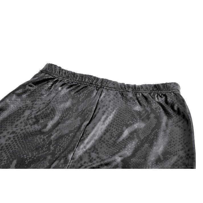 Dark in Love Serpentine Mesh-Panel Leggings