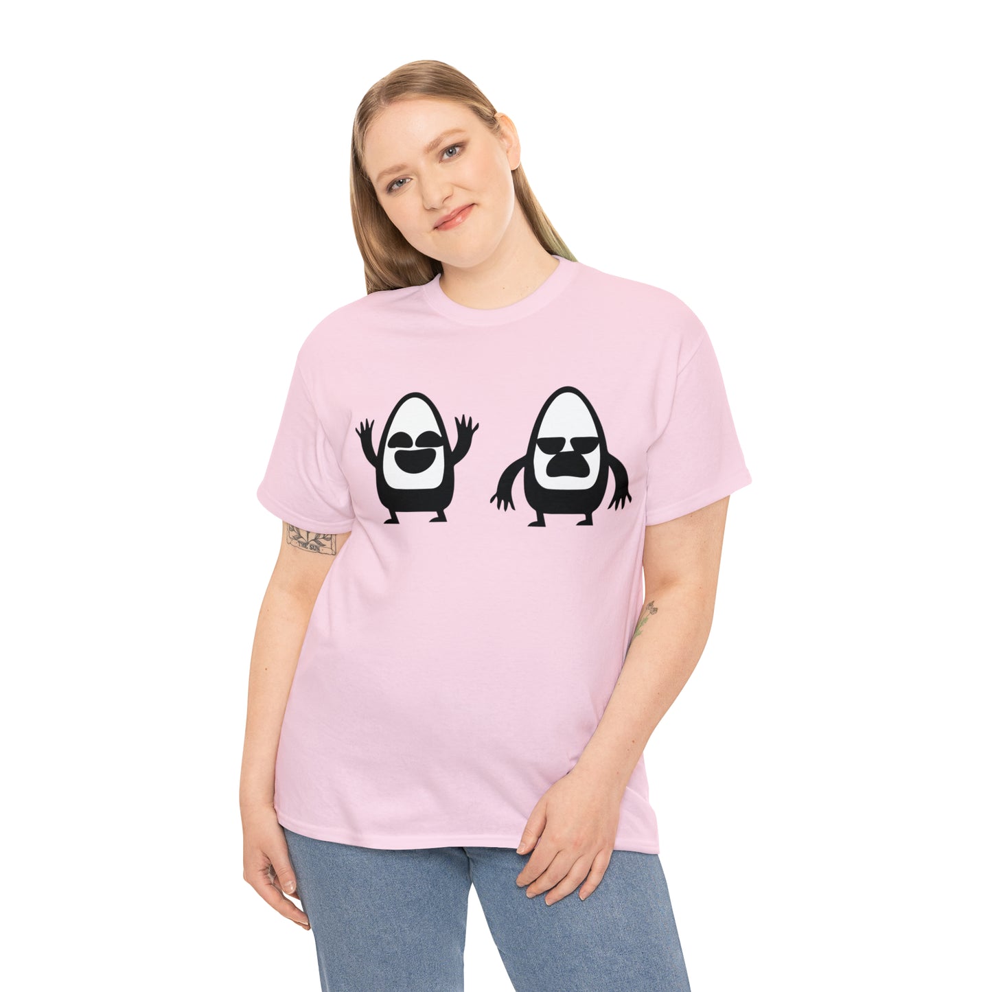 Egg Head Men Design T-Shirt