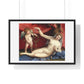 Venus and Cupid (1520s) by Lorenzo Lotto, from the Original, Framed Art Print