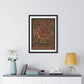 Chakrasamvara Mandala, Ritual Diagramme from Nepal (circa 1100), from the Original, Framed Art Print