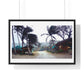 Approaching Storm, Philippines, Photographic Art, from the Original, Framed Print