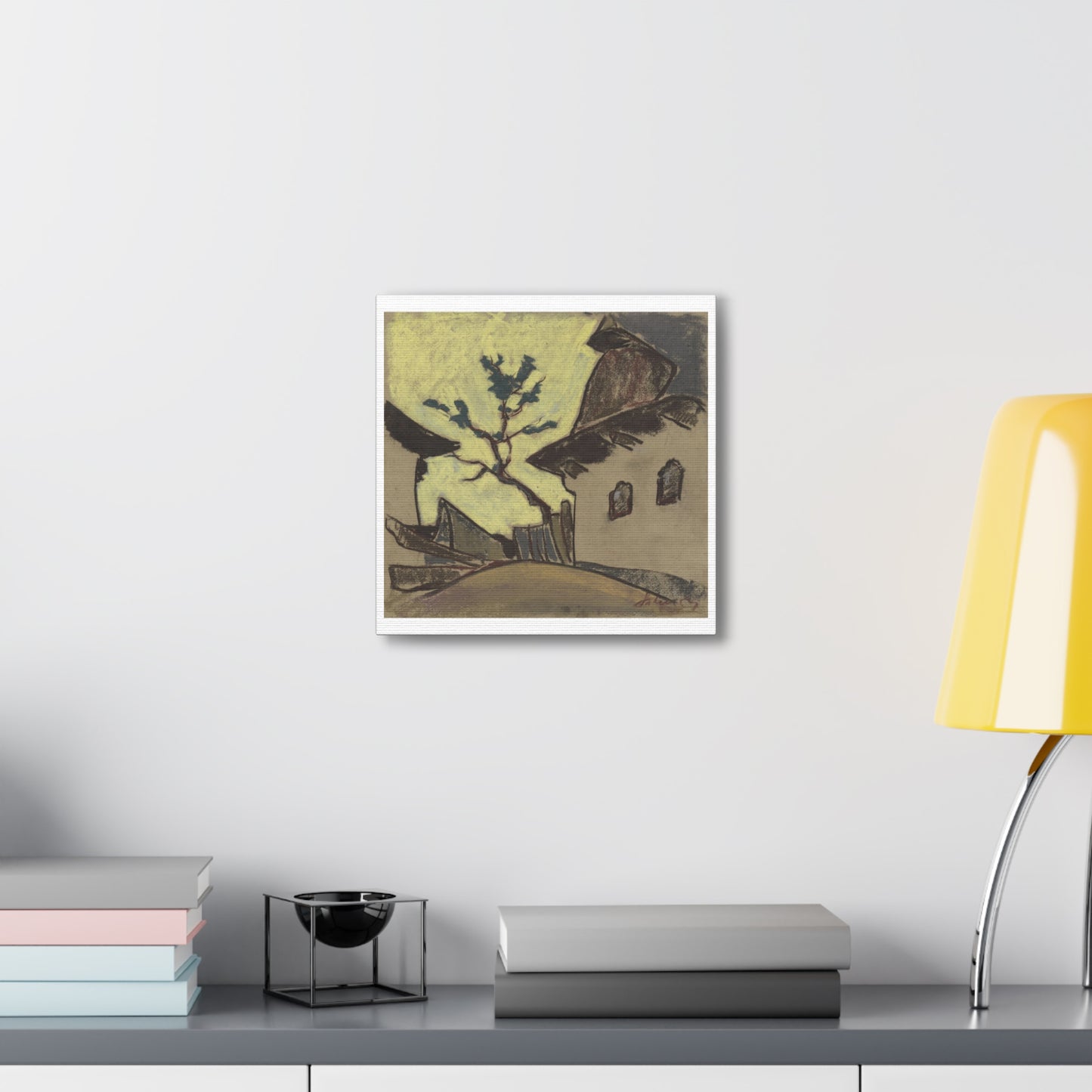 Village Cottage (1931) by Zolo Palugyay Art Print from the Original