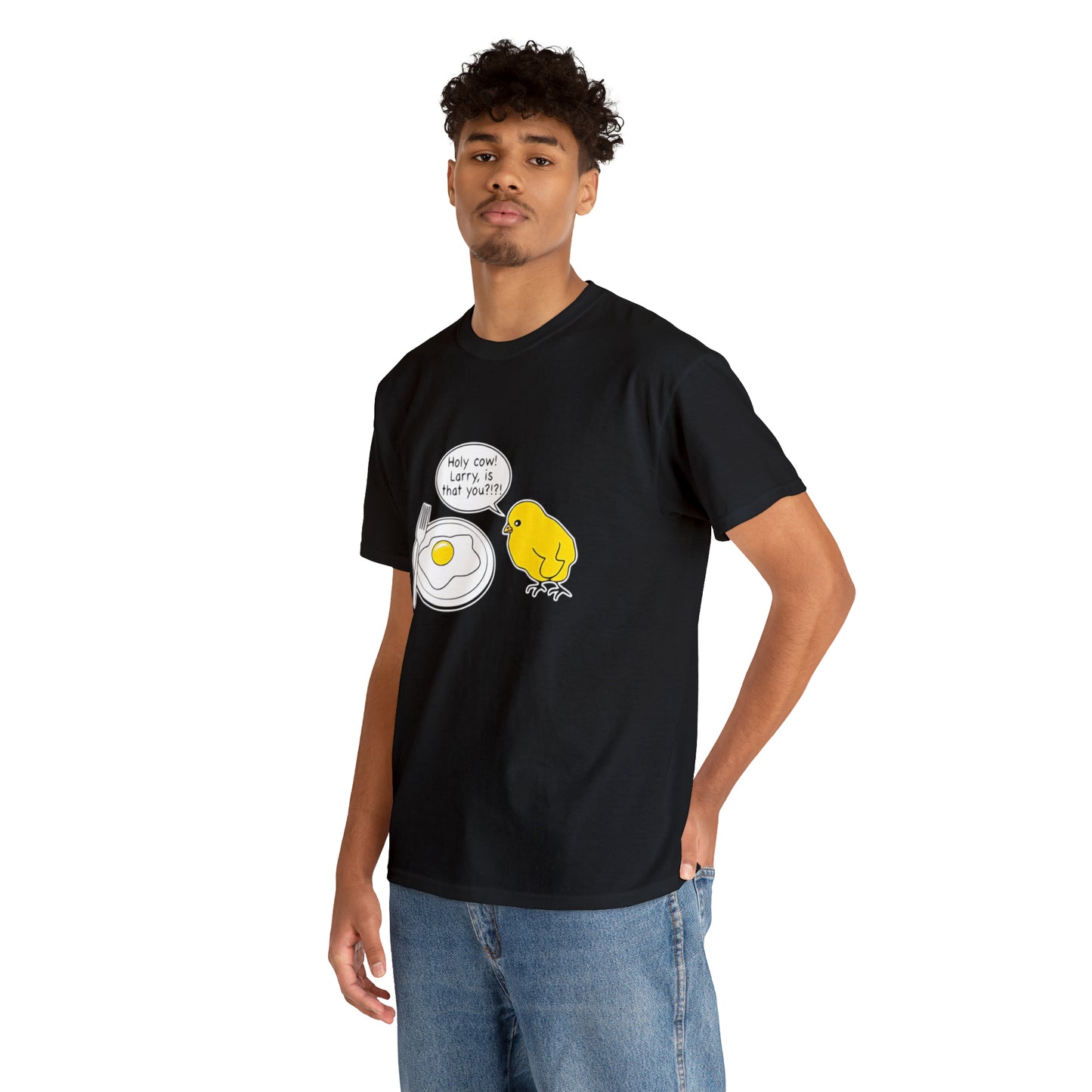 Chicken and the Egg Funny Cotton T-Shirt