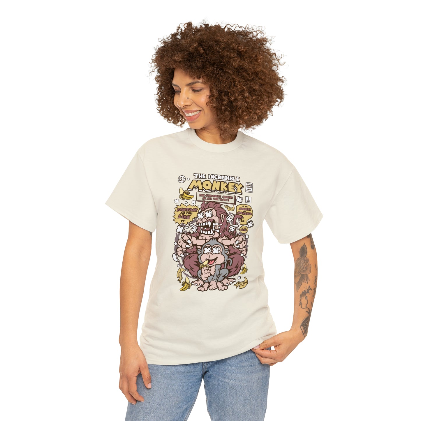 The Incredible Monkey Cartoon T-Shirt