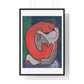 Mother's Embrace (1938) by Mikuláš Galanda, from the Original, Framed Art Print