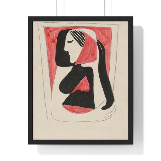 Women by Mikulas Galanda from the Original, Framed Art Print