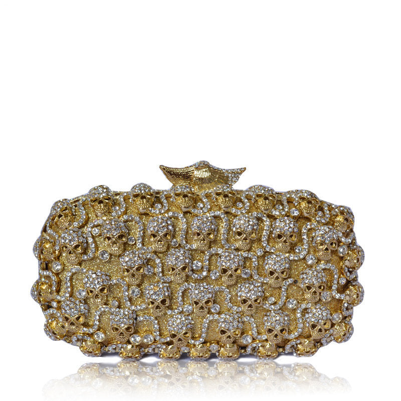 Evening Bag Diamond-Studded Women's Clutch